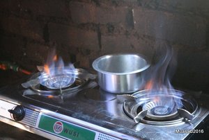 I have bought  new  pans for the biogas